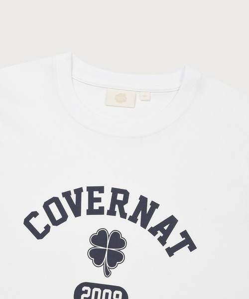 COVERNAT(カバーナット)の「WOMEN CLOVER GRAPHIC T-SHIRT(Tシャツ/カットソー・レディース・チャコールグレー/ブルー/キナリ/ホワイト・LARGE/MEDIUM/SMALL)」の10枚目の写真