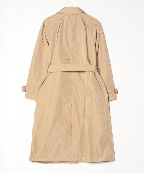 LAUREN RALPH LAUREN(ローレン ラルフ ローレン)の「ベルテッド タフタ トレンチ コート(トレンチコート・レディース・ブラウン系6・S/M/XS/L/XXS)」の4枚目の写真