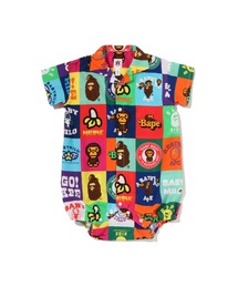 BAPE KIDSロンパース 70cmアベイシングエイプ A BATHING APE｜アベイシングエイプ（キッズ）のロンパース通販 - ZOZOTOWN