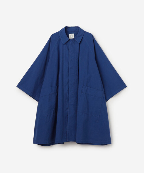 m*o様 26SS新品 ORCIVAL ガーメントダイ コットン Aライン ラグ ORCIVAL | ガーメントダイ コットン Aライン ラグランコート WOMEN
