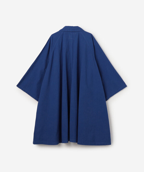 ORCIVAL（オーシバル）の「ORCIVAL | ガーメントダイ コットン Aライン ラグランコート WOMEN（ステンカラーコート・レディース・ベージュ系その他/ブラック系その他・1）」の4枚目の写真