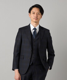 COMME CA MEN（コムサメン）の「〔IL PRINCIPE〕 【セットアップ対応】尾州産 タータンチェック ジャケット（スーツジャケット）」