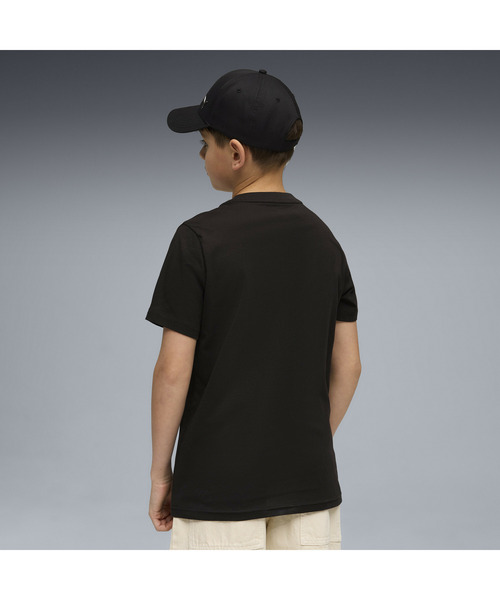 PUMA（プーマ）の「PUMA プーマ ボーイズ グラフィック キャット 半袖 Tシャツ B 120-160cm（Tシャツ/カットソー・キッズ・エメラルド/ブラック/ネイビー・160/150/140/120/130）」の10枚目の写真