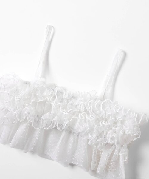 apres les cours（アプレレクール）の「【WEB限定】フリルビスチェ付きワンピース甚平（浴衣・キッズ・ラベンダー/イエロー・80/90/100/110/120/130）」の14枚目の写真