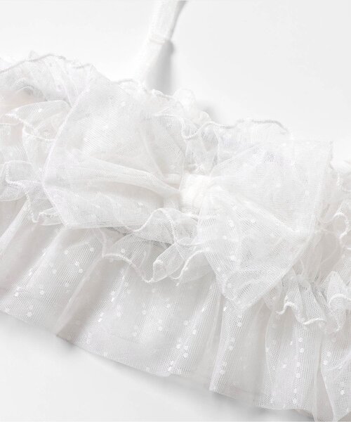 apres les cours（アプレレクール）の「【WEB限定】フリルビスチェ付きワンピース甚平（浴衣・キッズ・ラベンダー/イエロー・80/90/100/110/120/130）」の12枚目の写真