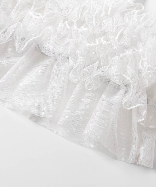 apres les cours（アプレレクール）の「【WEB限定】フリルビスチェ付きワンピース甚平（浴衣・キッズ・ラベンダー/イエロー・80/90/100/110/120/130）」の11枚目の写真