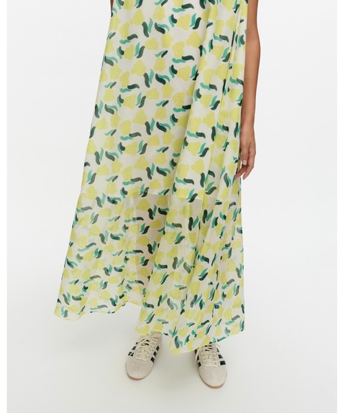 marimekko(マリメッコ)の「Sh Piirroot Lemmitty / Dress(ワンピース・レディース・レモンイエロー・38/32/34/36)」の4枚目の写真