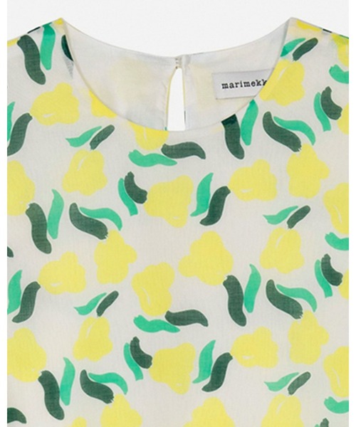 marimekko(マリメッコ)の「Sh Piirroot Lemmitty / Dress(ワンピース・レディース・レモンイエロー・38/32/34/36)」の7枚目の写真