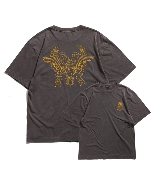 ROTAR(ローター)の「IM FINE vintage finish Tee(Tシャツ/カットソー・メンズ・グリーン系その他/ホワイト系その他/レッド系その他/グレー系その他・MEDIUM/LARGE/X-LARGE)」の3枚目の写真
