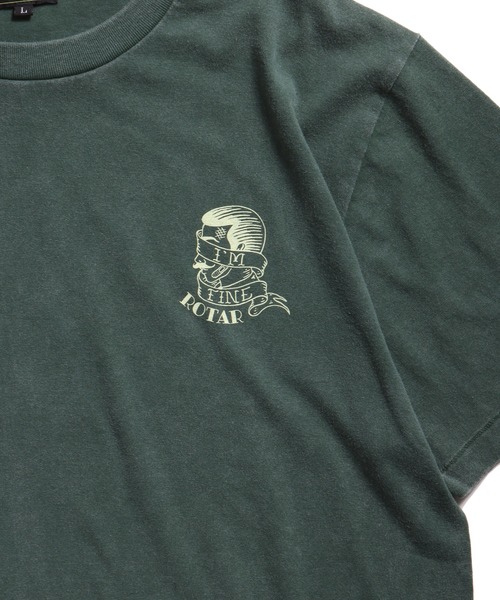 ROTAR(ローター)の「IM FINE vintage finish Tee(Tシャツ/カットソー・メンズ・グリーン系その他/ホワイト系その他/レッド系その他/グレー系その他・MEDIUM/LARGE/X-LARGE)」の9枚目の写真