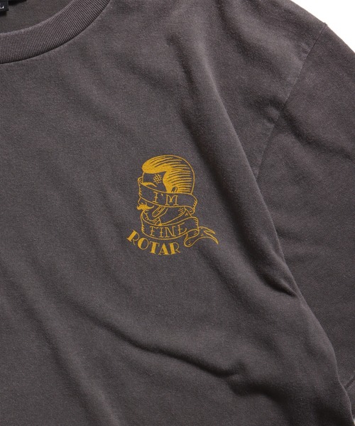 ROTAR(ローター)の「IM FINE vintage finish Tee(Tシャツ/カットソー・メンズ・グリーン系その他/ホワイト系その他/レッド系その他/グレー系その他・MEDIUM/LARGE/X-LARGE)」の11枚目の写真