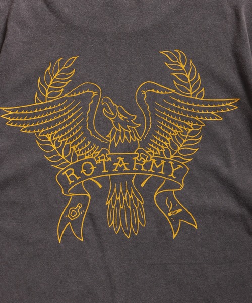ROTAR(ローター)の「IM FINE vintage finish Tee(Tシャツ/カットソー・メンズ・グリーン系その他/ホワイト系その他/レッド系その他/グレー系その他・MEDIUM/LARGE/X-LARGE)」の12枚目の写真
