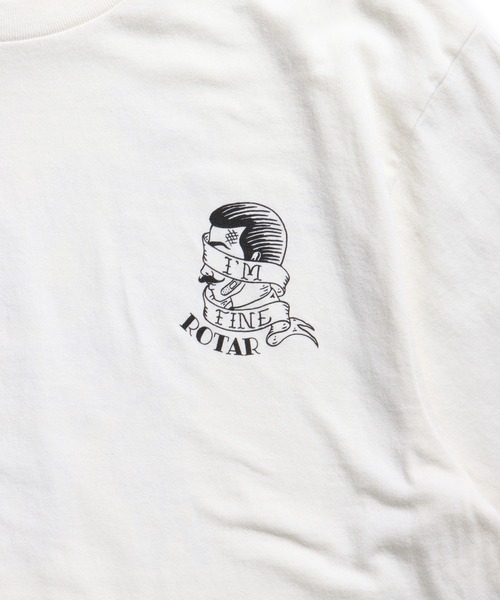 ROTAR(ローター)の「IM FINE vintage finish Tee(Tシャツ/カットソー・メンズ・グリーン系その他/ホワイト系その他/レッド系その他/グレー系その他・MEDIUM/LARGE/X-LARGE)」の13枚目の写真