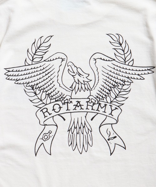 ROTAR(ローター)の「IM FINE vintage finish Tee(Tシャツ/カットソー・メンズ・グリーン系その他/ホワイト系その他/レッド系その他/グレー系その他・MEDIUM/LARGE/X-LARGE)」の14枚目の写真
