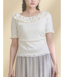 merry jenny | romantic frill summer top(Tシャツ/カットソー)