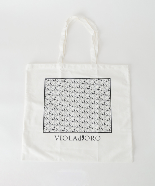 La TOTALITE（ラトータリテ）の「《WEB限定》VIOLAd’ORO / ヴィオラドーロ ナイロンコンビトート S（トートバッグ・レディース・ベージュ/ピンク・FREE）」の10枚目の写真