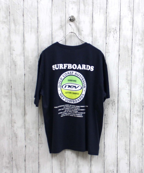 NEV（ネブ）の「【NEV】オーバーサイズ グラフィックプリント Tシャツ（Tシャツ/カットソー・メンズ・ホワイト系その他/ネイビー/ブルー系その他/チャコール/グレー系その他/オフホワイト/杢グレー/ダークグリーン・M/L/XL）」の7枚目の写真
