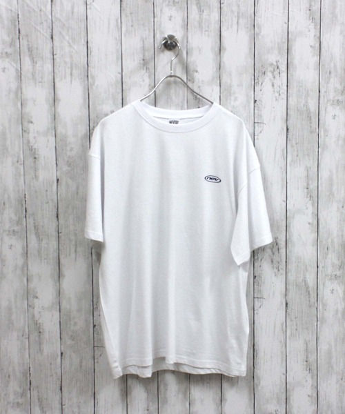 NEV（ネブ）の「【NEV】オーバーサイズ グラフィックプリント Tシャツ（Tシャツ/カットソー・メンズ・ホワイト系その他/ネイビー/ブルー系その他/チャコール/グレー系その他/オフホワイト/杢グレー/ダークグリーン・M/L/XL）」の11枚目の写真