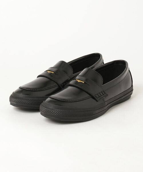 AVIREX(アヴィレックス)の「《CONVERSE》ALL STAR COINLOAFER / オールスター コインローファー(ローファー・メンズ・ブラック/ブラック系その他・7.5/10.5/8.5/9.5)」の2枚目の写真