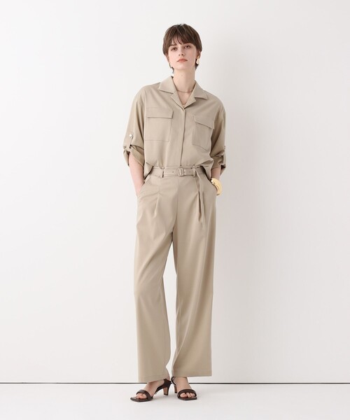 allureville(アルアバイル)の「フィブリルタックパンツ(その他パンツ・レディース・ベージュ/ホワイト/ネイビー・2/1)」の18枚目の写真