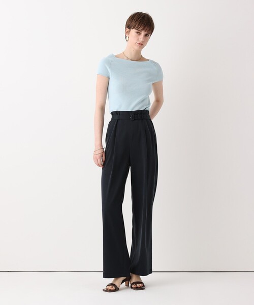 allureville(アルアバイル)の「フィブリルタックパンツ(その他パンツ・レディース・ベージュ/ホワイト/ネイビー・2/1)」の11枚目の写真
