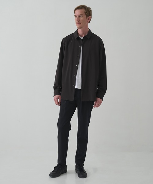 THE TOKYO(ザトウキョウ)の「【THE TOKYO/ザトウキョウ】MATTE WASHABLE HIGH FUNCTION JERSEY TAPERED PANTS/定番/スラックス(スラックス・メンズ・ダークネイビー/ダークグレー/ブラック・44/46/48/50)」の9枚目の写真