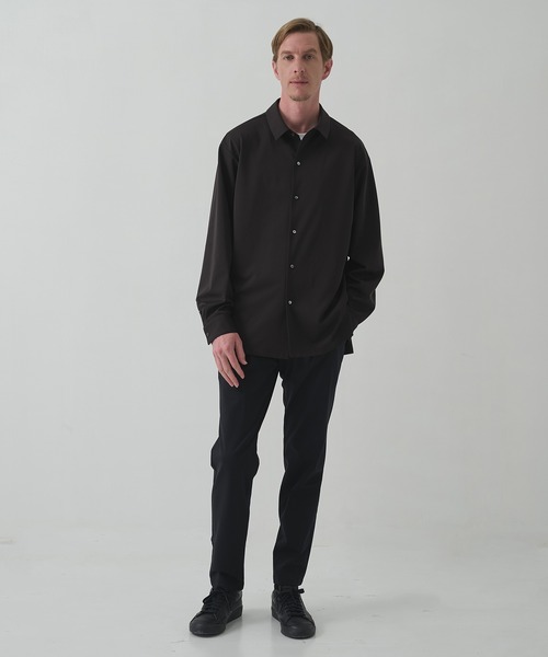 THE TOKYO(ザトウキョウ)の「【THE TOKYO/ザトウキョウ】MATTE WASHABLE HIGH FUNCTION JERSEY TAPERED PANTS/定番/スラックス(スラックス・メンズ・ダークネイビー/ダークグレー/ブラック・44/46/48/50)」の10枚目の写真