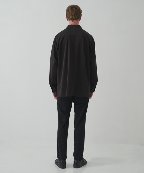 THE TOKYO(ザトウキョウ)の「【THE TOKYO/ザトウキョウ】MATTE WASHABLE HIGH FUNCTION JERSEY TAPERED PANTS/定番/スラックス(スラックス・メンズ・ダークネイビー/ダークグレー/ブラック・44/46/48/50)」の12枚目の写真
