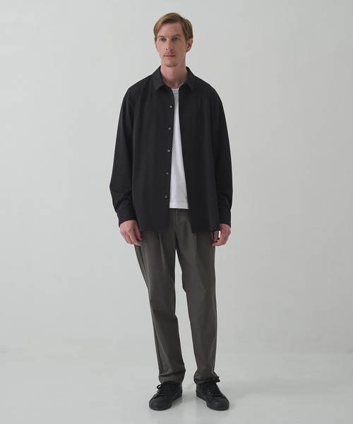 THE TOKYO(ザトウキョウ)の「【THE TOKYO/ザトウキョウ】MATTE WASHABLE HIGH FUNCTION JERSEY TAPERED PANTS/定番/スラックス(スラックス・メンズ・ダークネイビー/ダークグレー/ブラック・44/46/48/50)」の15枚目の写真