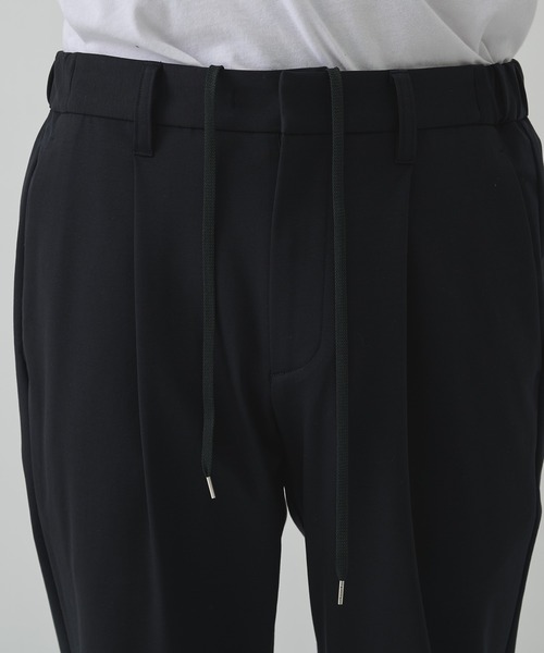 THE TOKYO(ザトウキョウ)の「【THE TOKYO/ザトウキョウ】MATTE WASHABLE HIGH FUNCTION JERSEY TAPERED PANTS/定番/スラックス(スラックス・メンズ・ダークネイビー/ダークグレー/ブラック・44/46/48/50)」の21枚目の写真