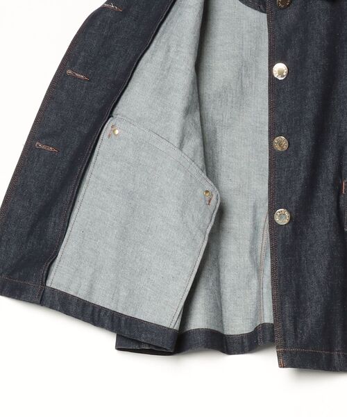 Mackintosh(マッキントッシュ)の「【マッキントッシュ公式】HUMBIE DNM JACKET MB(デニムジャケット・レディース・インディゴブルー・6)」の3枚目の写真