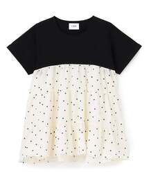 petit main LIEN（プティマインリアン）の「【親子リンク】ドッキングティアードTシャツ（Tシャツ/カットソー）」