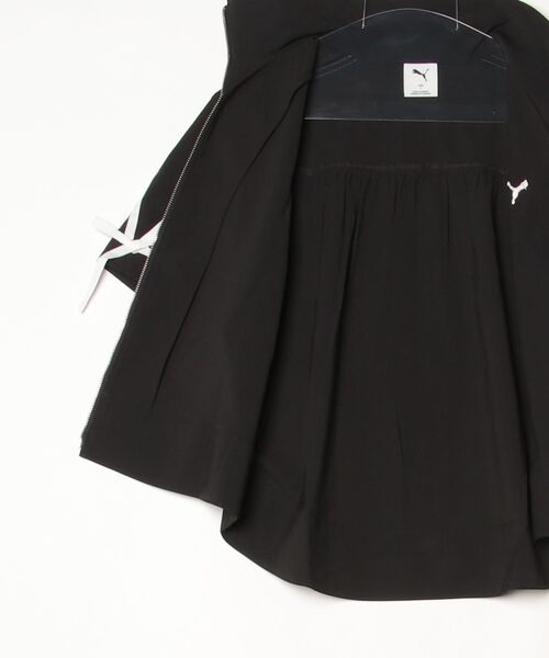 PUMA(プーマ)の「【PUMA×アルペン限定モデル】プーマ PUMA リネンミックスマテリアル SS JKT(シャツ/ブラウス・レディース・ピンク/ブルー/ブラック・S/M/L)」の4枚目の写真