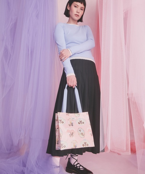 Cath Kidston(キャスキッドソン)の「tokidoki ミディアム ブックバッグ Tokidoki Town(トートバッグ・レディース・ピンク・FREE)」の11枚目の写真