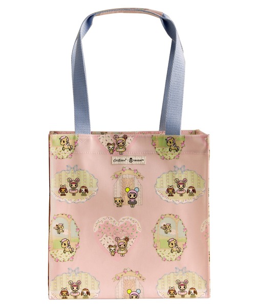 Cath Kidston(キャスキッドソン)の「tokidoki ミディアム ブックバッグ Tokidoki Town(トートバッグ・レディース・ピンク・FREE)」の2枚目の写真
