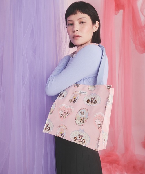 Cath Kidston(キャスキッドソン)の「tokidoki ミディアム ブックバッグ Tokidoki Town(トートバッグ・レディース・ピンク・FREE)」の12枚目の写真