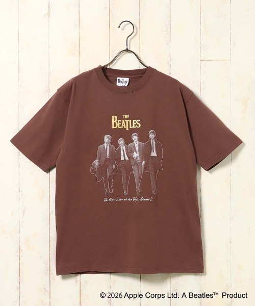 セール】THE BEATLESレコードプリントTシャツ（Tシャツ/カットソー