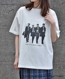 The Beatles（ザビートルズ）の「THE BEATLESレコードプリントTシャツ（Tシャツ/カットソー）」