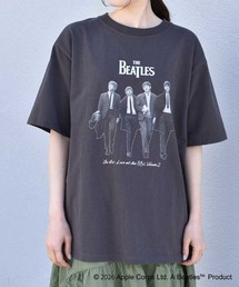 The Beatles（ザビートルズ）の「THE BEATLESレコードプリントTシャツ（Tシャツ/カットソー）」