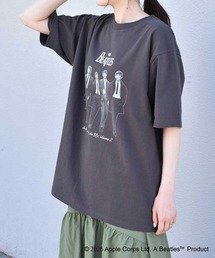 The Beatles（ザビートルズ）の「THE BEATLESレコードプリントTシャツ（Tシャツ/カットソー）」