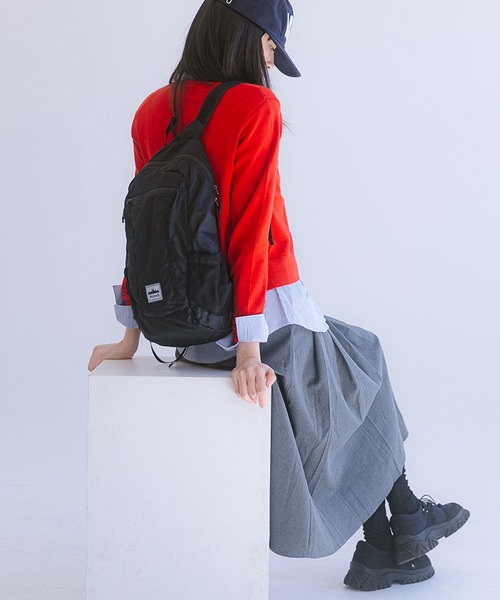 HEISAN(ハイサン)の「◇HEISAN◇ブランド直輸入正規品/折りたためる/パッカブル/大容量/超軽量 コンパクト ポケット バッグ V1 ULTRA-LIGHT COMPACT POCKET BAG V1(バックパック/リュック・レディース・ブラック/レモンイエロー/ブルー系その他・FREE)」の13枚目の写真