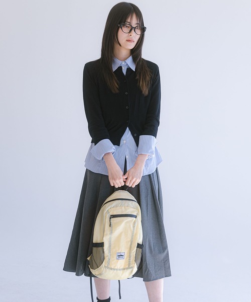 HEISAN(ハイサン)の「◇HEISAN◇ブランド直輸入正規品/折りたためる/パッカブル/大容量/超軽量 コンパクト ポケット バッグ V1 ULTRA-LIGHT COMPACT POCKET BAG V1(バックパック/リュック・レディース・ブラック/レモンイエロー/ブルー系その他・FREE)」の18枚目の写真