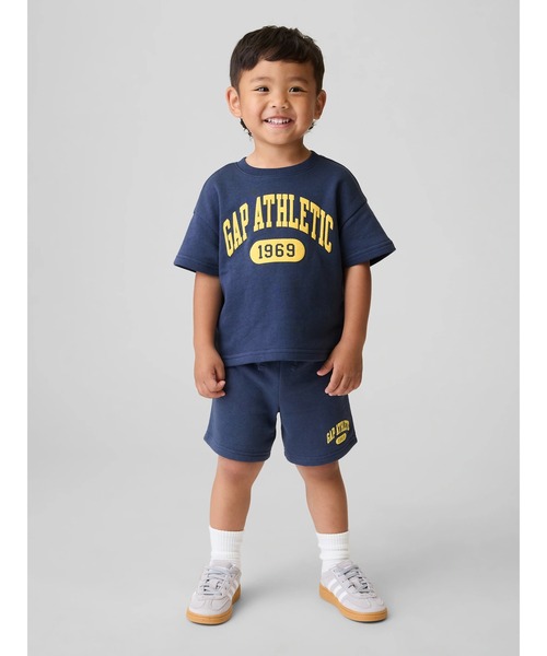 GAP(ギャップ)の「babyGap リラックスフィット プルオン フレンチテリー ショートパンツ(その他パンツ・キッズ・ブラック/グリーン/ネイビー/イエロー・70cm/80cm/90cm/95cm/100cm/105cm/110cm)」の5枚目の写真