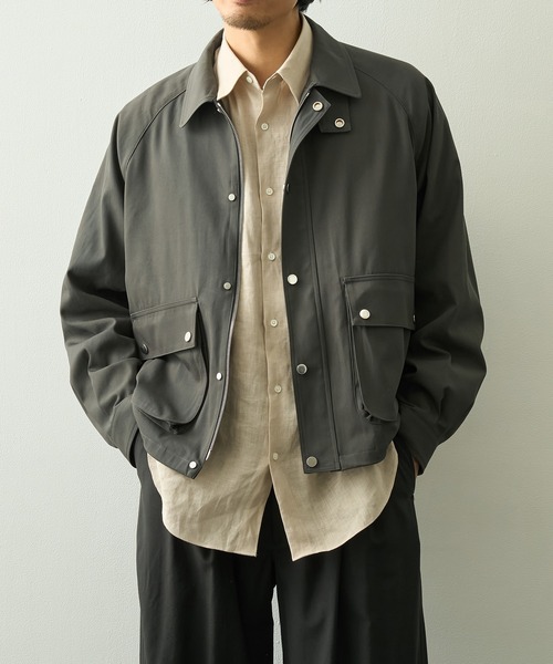markaware(マーカウェア)の「【MARAKAWARE】SHORT FIELD BLOUSON(ブルゾン・メンズ・ダークグレー・2)」の1枚目の写真