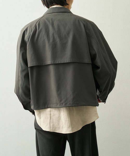 markaware(マーカウェア)の「【MARAKAWARE】SHORT FIELD BLOUSON(ブルゾン・メンズ・ダークグレー・2)」の3枚目の写真