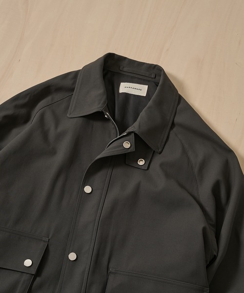 markaware(マーカウェア)の「【MARAKAWARE】SHORT FIELD BLOUSON(ブルゾン・メンズ・ダークグレー・2)」の6枚目の写真