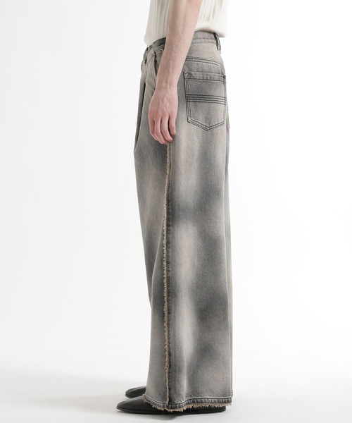 HARE(ハレ)の「HAZE FADEデニムパンツ(HARE)(デニムパンツ・メンズ・ブルー/ブラック/ベージュ・SMALL/MEDIUM)」の21枚目の写真