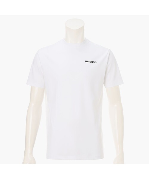 BRIEFING(ブリーフィング)の「【BRIEFING GOLF/ブリーフィングゴルフ】 CM MEN’S BASIC T-SHIRT(ゴルフグッズ・メンズ・ホワイト/ブラック・M/L)」の2枚目の写真