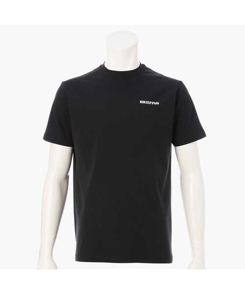 BRIEFING(ブリーフィング)の「【BRIEFING GOLF/ブリーフィングゴルフ】 CM MEN’S BASIC T-SHIRT(ゴルフグッズ・メンズ・ホワイト/ブラック・M/L)」の1枚目の写真