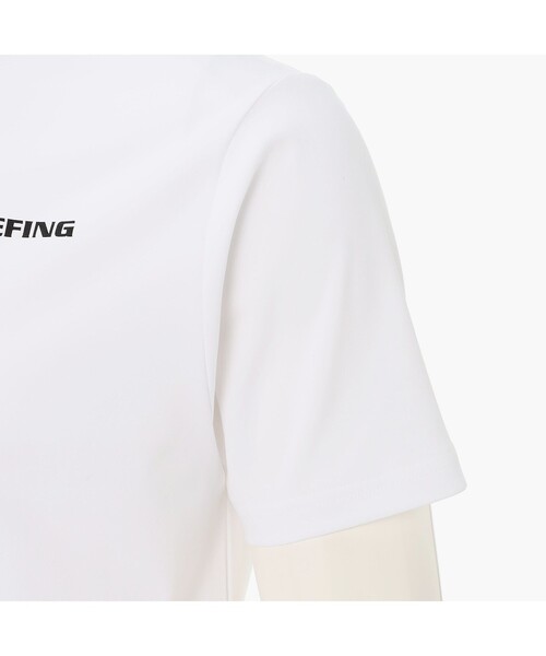 BRIEFING(ブリーフィング)の「【BRIEFING GOLF/ブリーフィングゴルフ】 CM MEN’S BASIC T-SHIRT(ゴルフグッズ・メンズ・ホワイト/ブラック・M/L)」の7枚目の写真